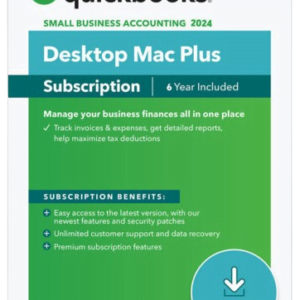 QuickBooks Desktop Mac Plus 2024